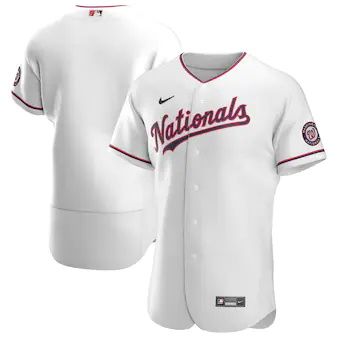 mens nike white washington nationals alternate authentic te